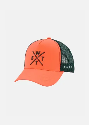 Casquette Tribe - Corail Fluo