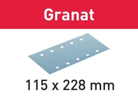 Festool Abrasivi Granat 115x228 P60 GR/50