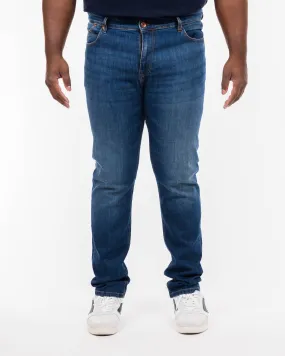 Jean grande taille bleu indigo - Size-factory