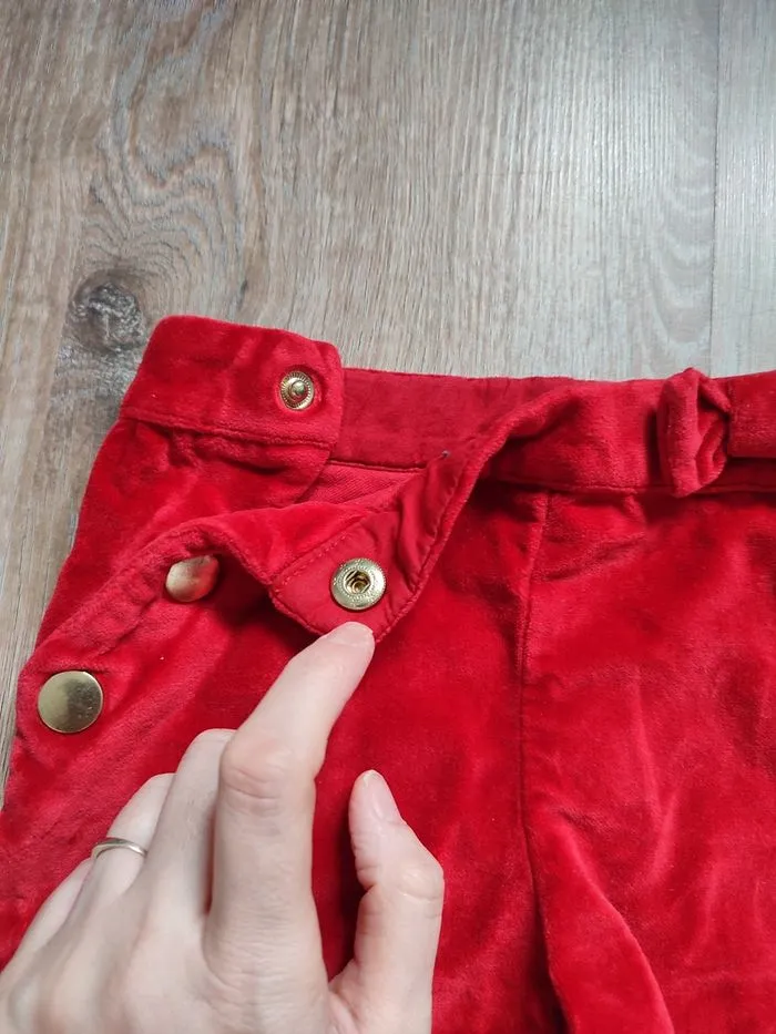 Short rouge - Vertbaudet - 24 mois  | Beebs